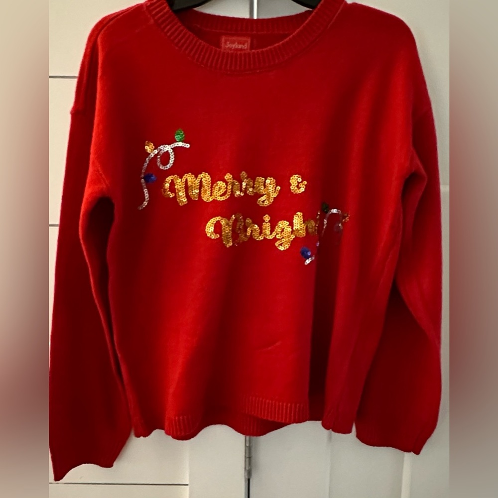 New w/tags Christmas Sweater Pullover Crew Neck Size Small